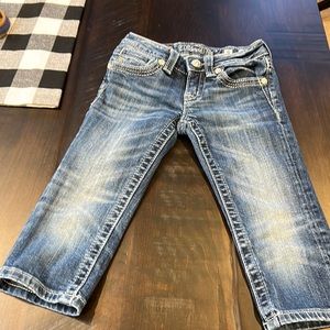 Miss Me Girls Capri Jeans Size 8